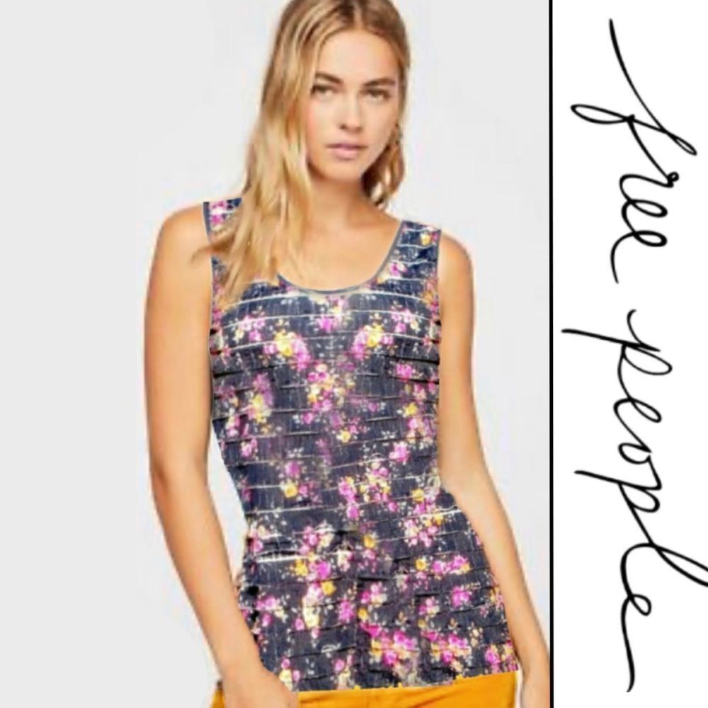 Free People Long Tank Top